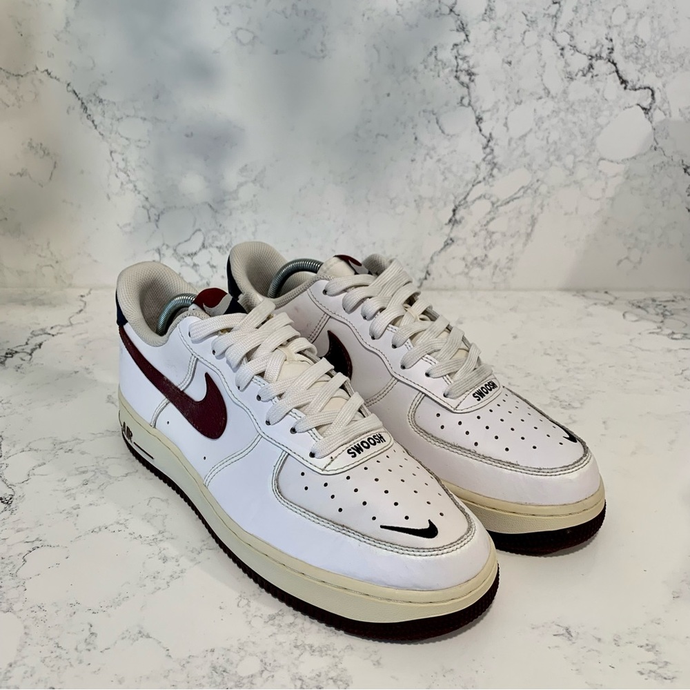 Nike Air Force 1 Low Obsidian/White-University Red shoes CJ8731-100 Sz 10